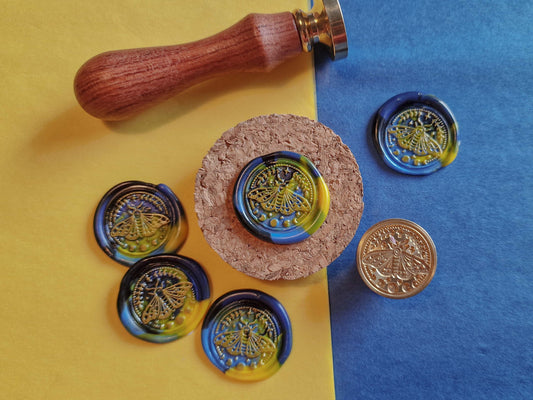 Golden Moth - Wax Seals
