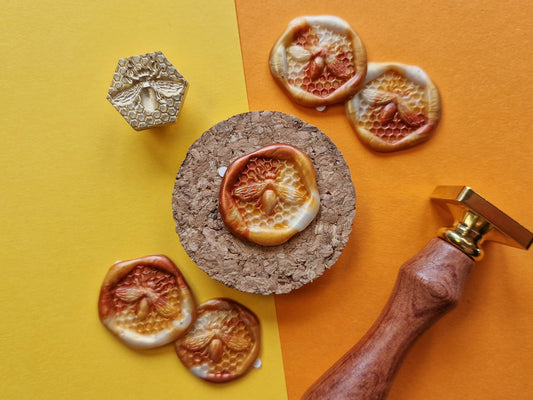 Golden Bee - Wax Seals