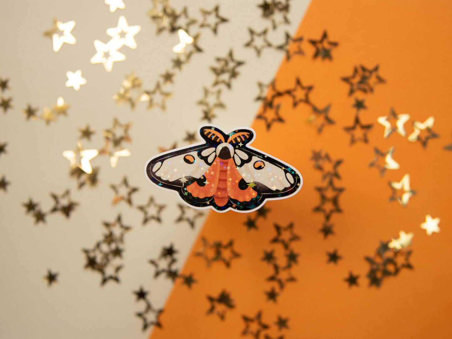 Magical Moths - Holo Stickers