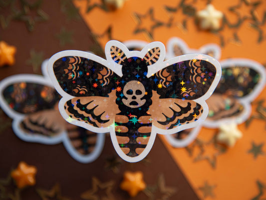 Magical Moths II - Holo Stickers
