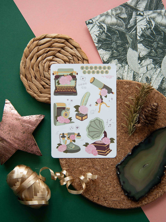 Vintage Corner - Sticker Sheet