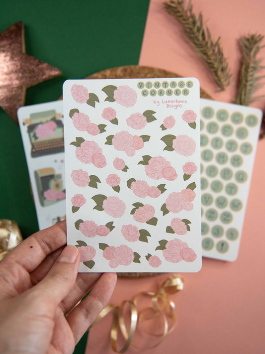 Vintage Corner - Journal Stickers Set