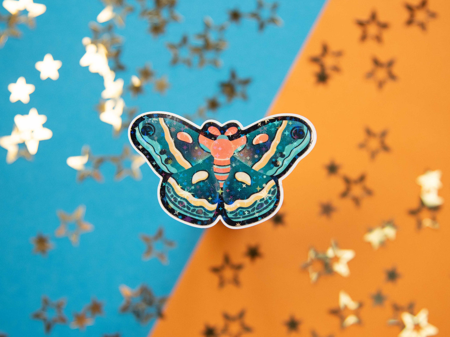 Magical Moths - Holo Stickers