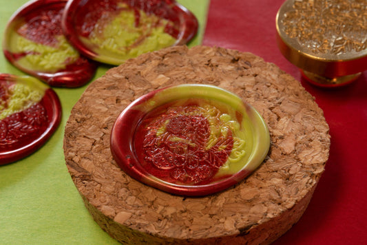 Strawberry - Handmade Wax Seals