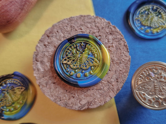 Golden Moth - Wax Seals