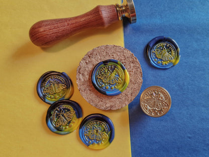 Golden Moth - Wax Seals