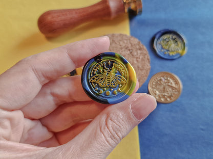 Golden Moth - Wax Seals