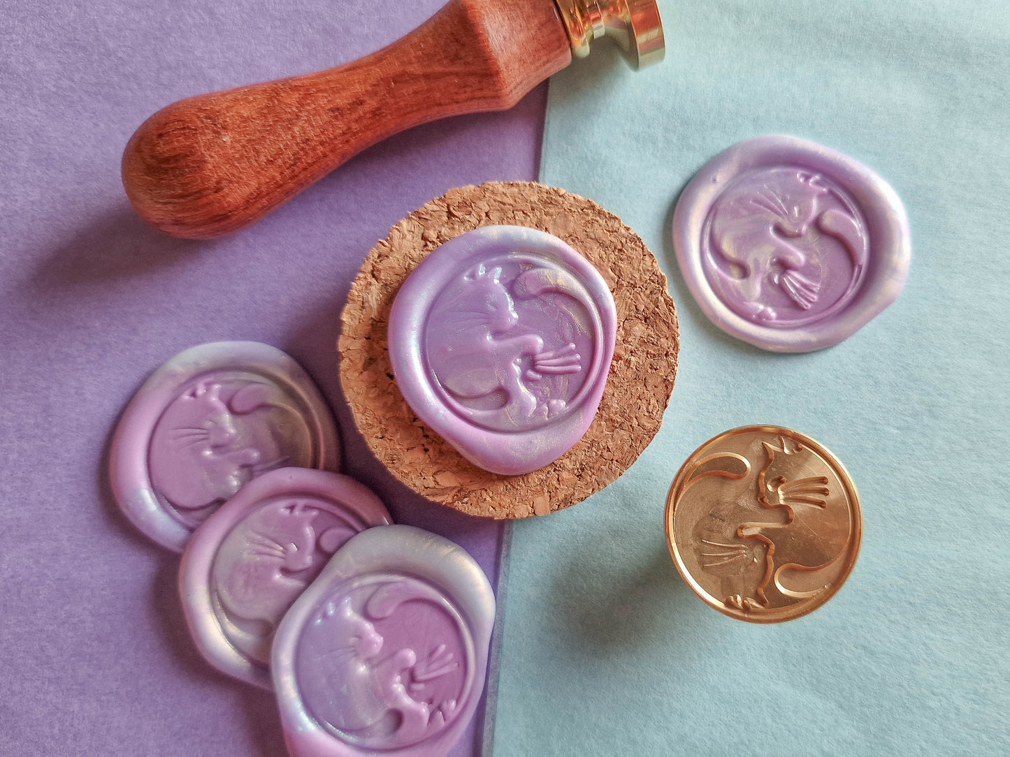 Witch's Familiar Cats - Wax Seals