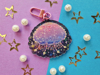 Jewel Jellyfish - Acrylic Keychain