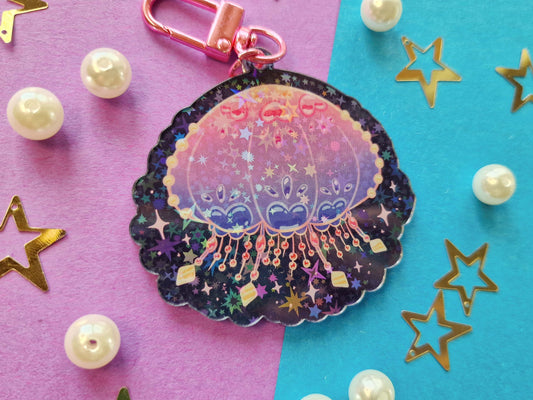 Jewel Jellyfish - Acrylic Keychain