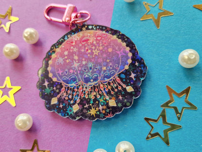 Jewel Jellyfish - Acrylic Keychain