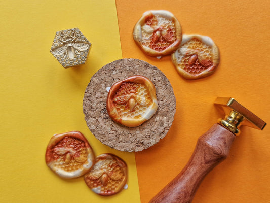 Golden Bee - Wax Seals