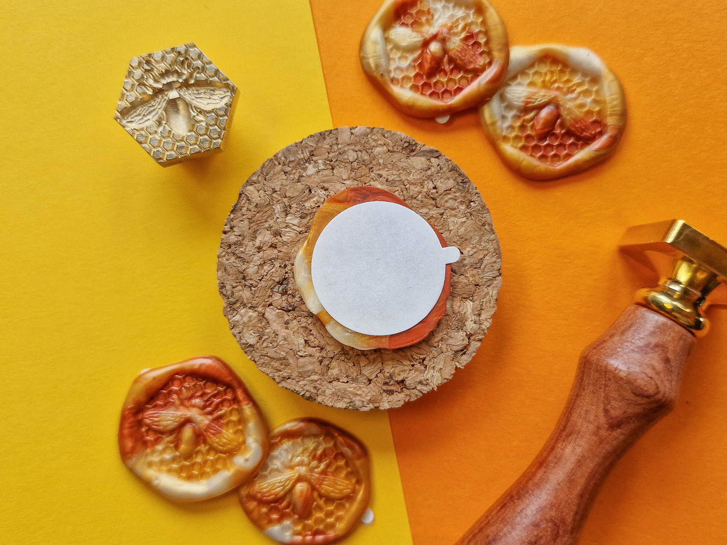 Golden Bee - Wax Seals