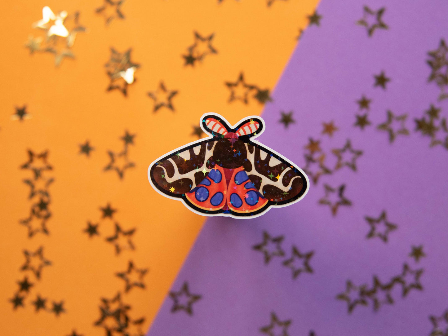 Magical Moths - Holo Stickers
