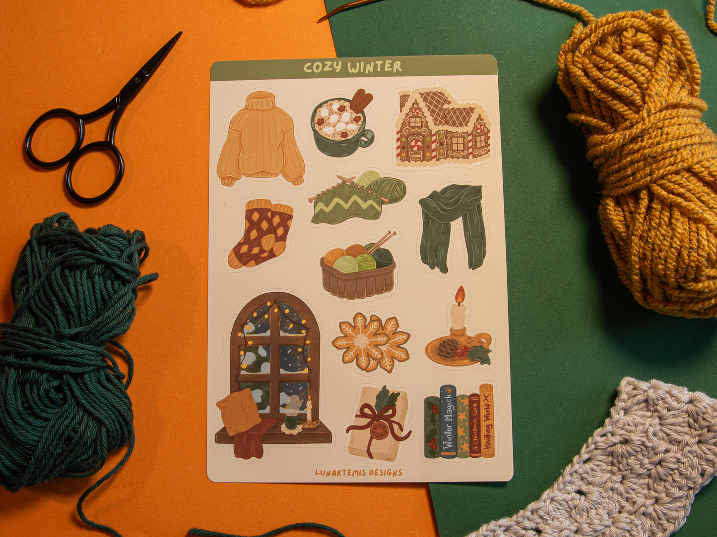 Cozy Winter - Sticker Sheet