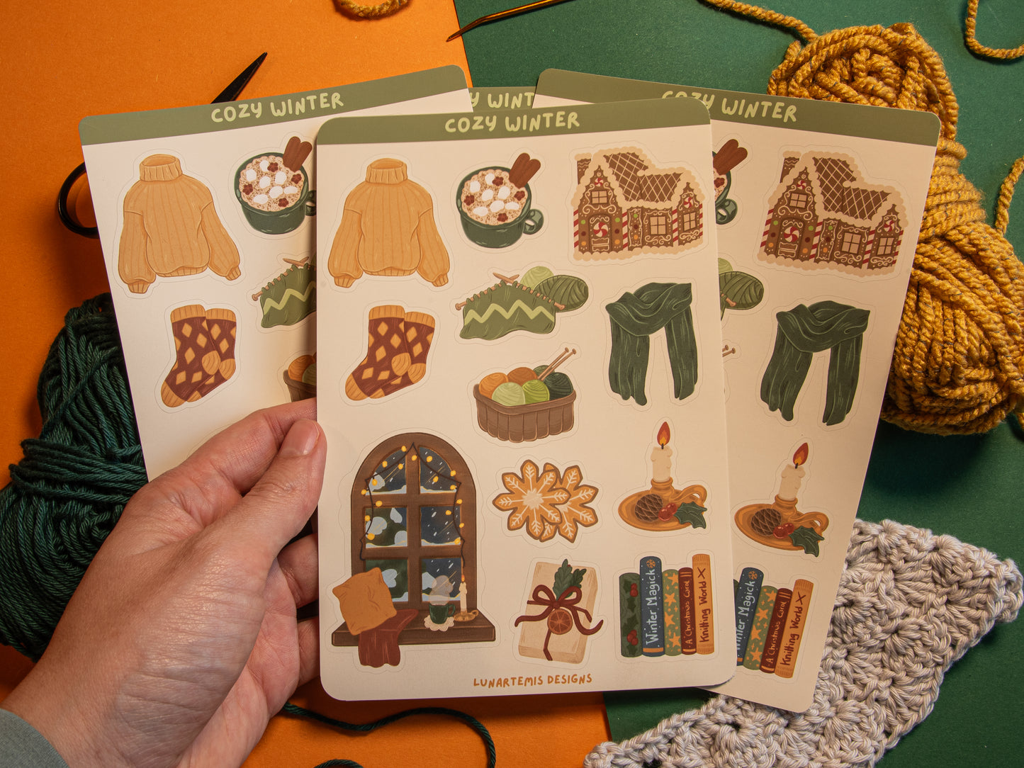 Cozy Winter - Sticker Sheet