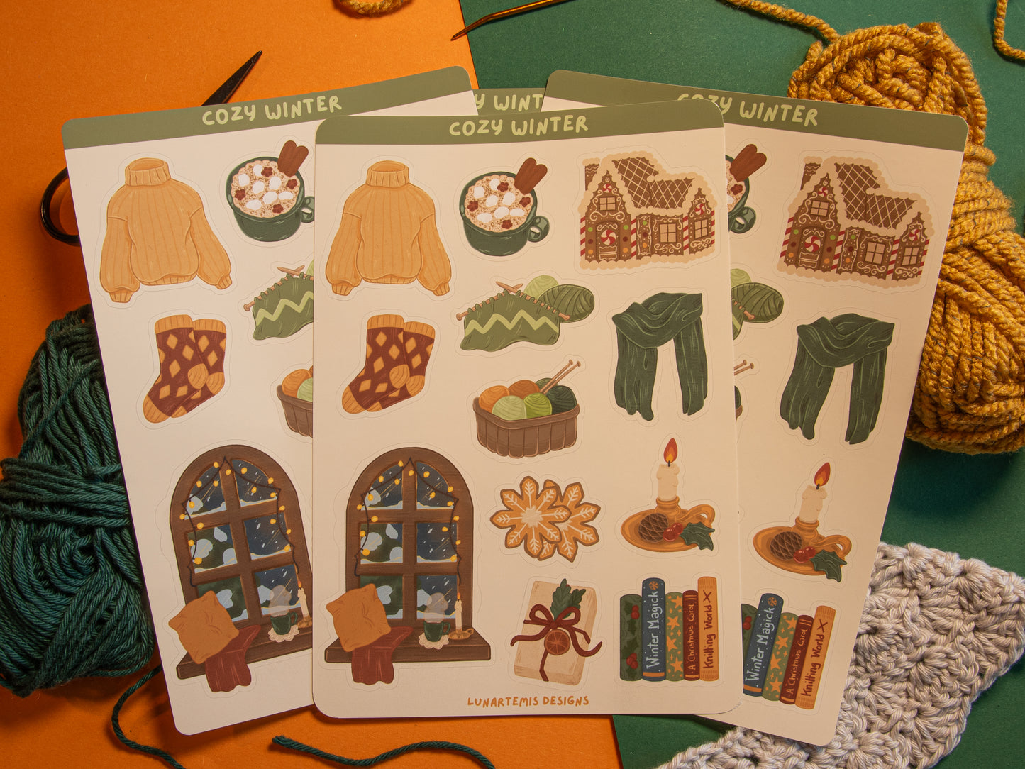 Cozy Winter - Sticker Sheet