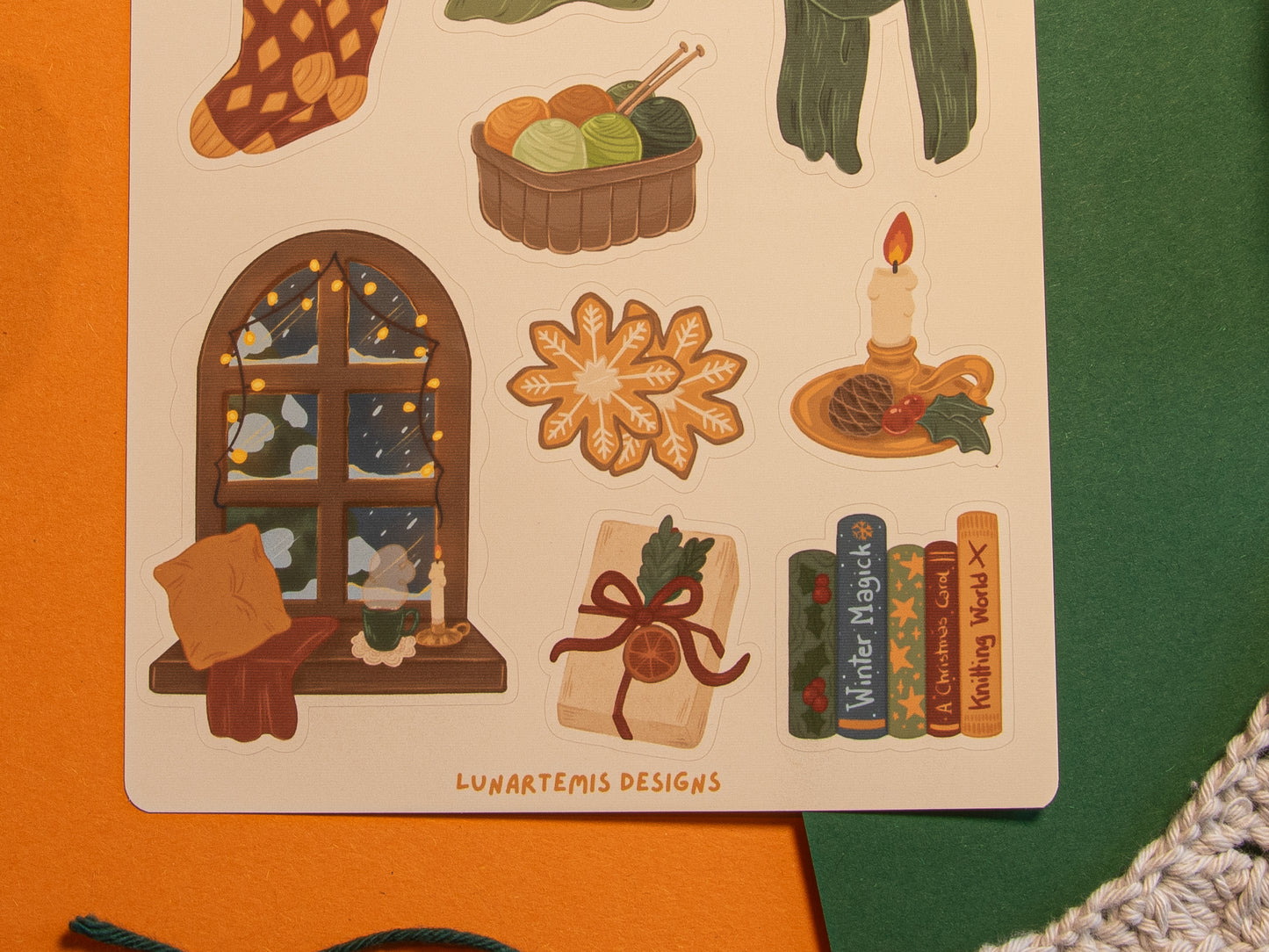 Cozy Winter - Sticker Sheet