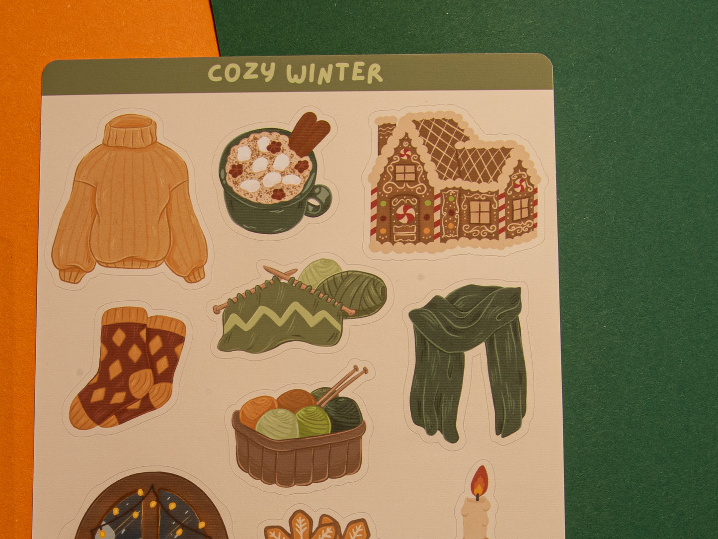 Cozy Winter - Sticker Sheet