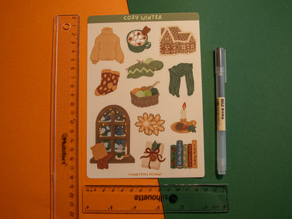 Cozy Winter - Sticker Sheet