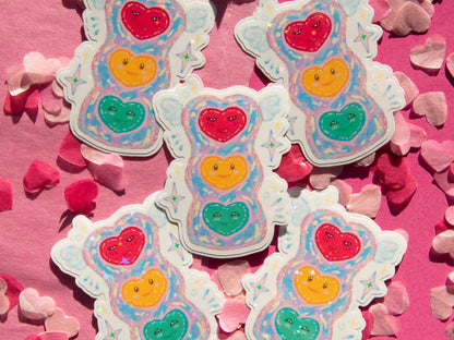 Iris Hearts - Holo Sticker