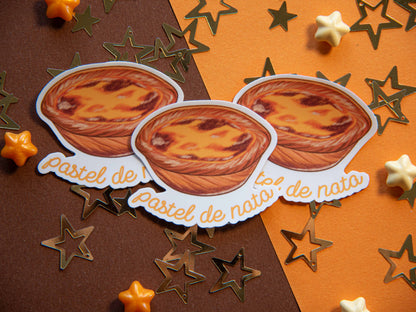 Pastel de Nata - Matte Stickers