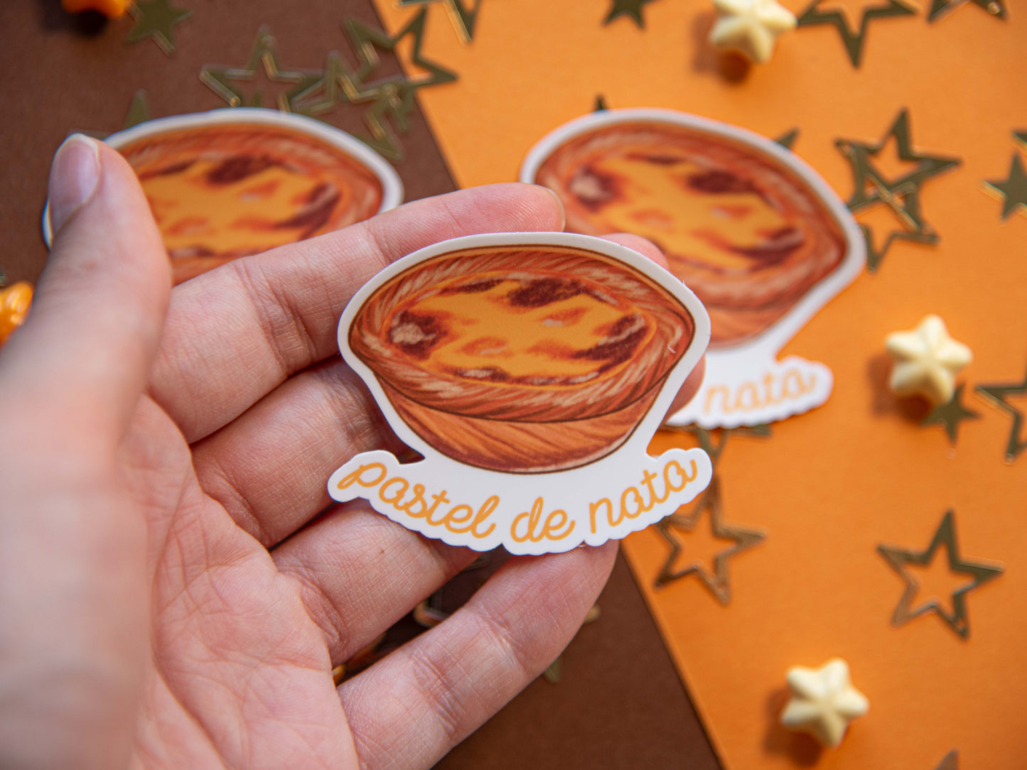 Pastel de Nata - Matte Stickers