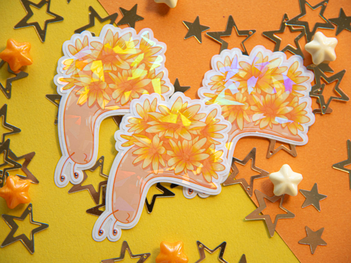 Garden Snails - Holo Stickers