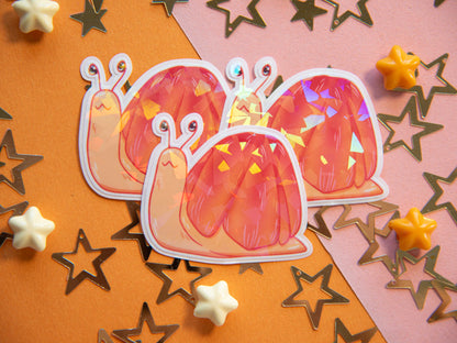 Garden Snails - Holo Stickers