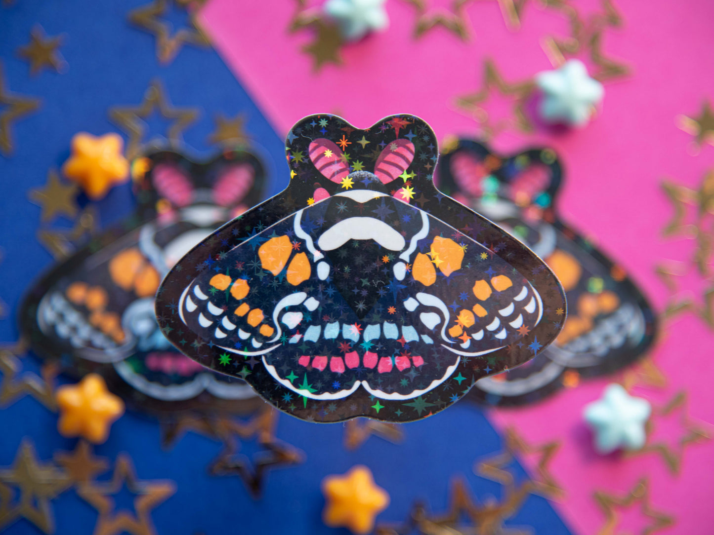 Magical Moths II - Holo Stickers