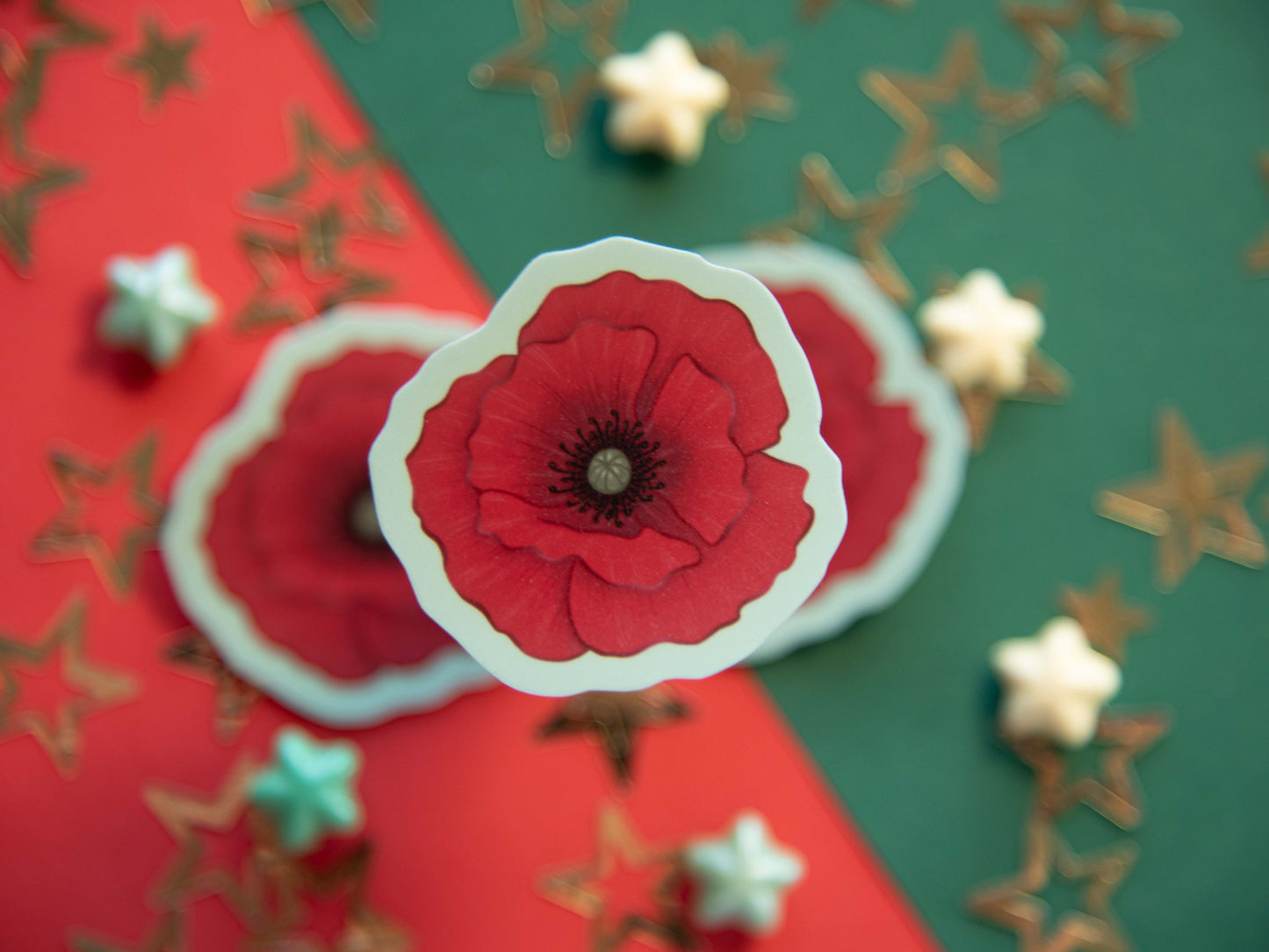 Zodiac Flowers Part I - Matte Stickers