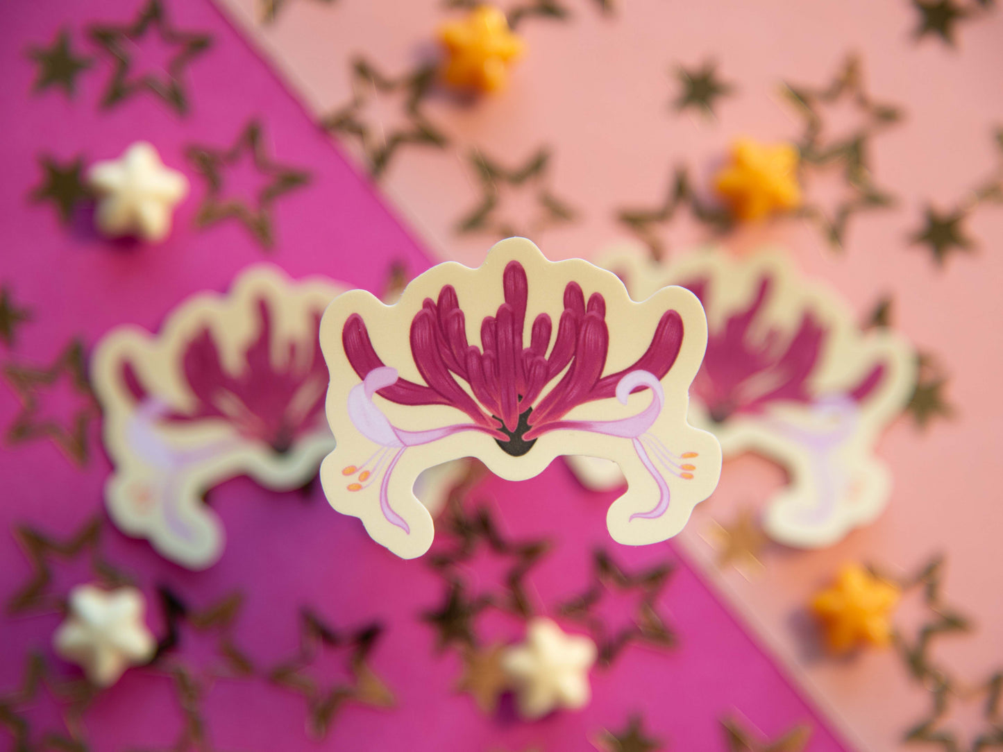 Zodiac Flowers Part I - Matte Stickers