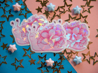 Garden Snails - Holo Stickers