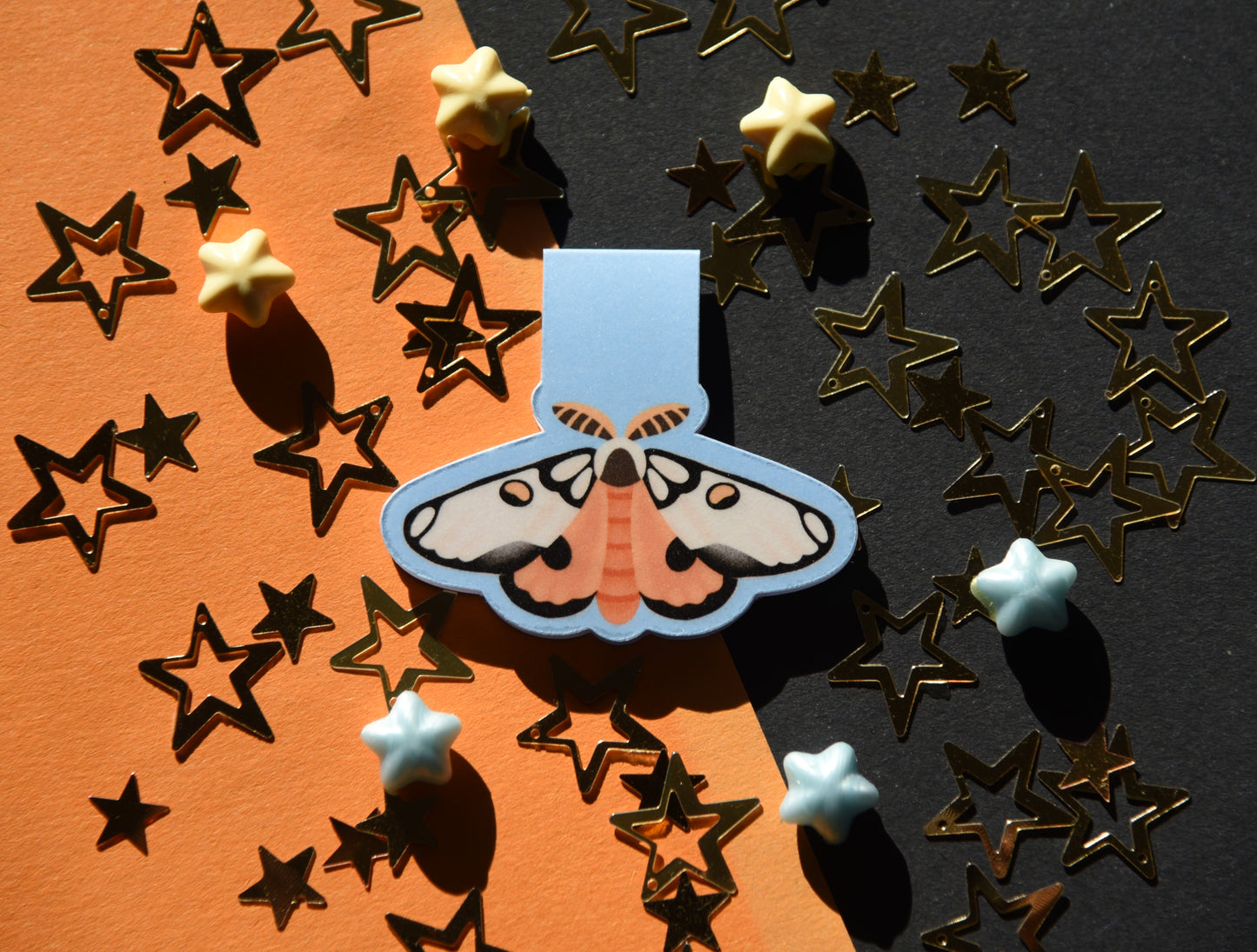 Magical Moths - Magnetic Foldable Bookmark