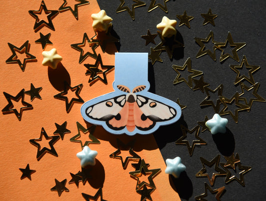 Magical Moths - Magnetic Foldable Bookmark