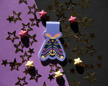 Magical Moths - Magnetic Foldable Bookmark