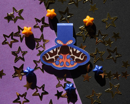 Magical Moths - Magnetic Foldable Bookmark