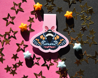 Magical Moths - Magnetic Foldable Bookmark