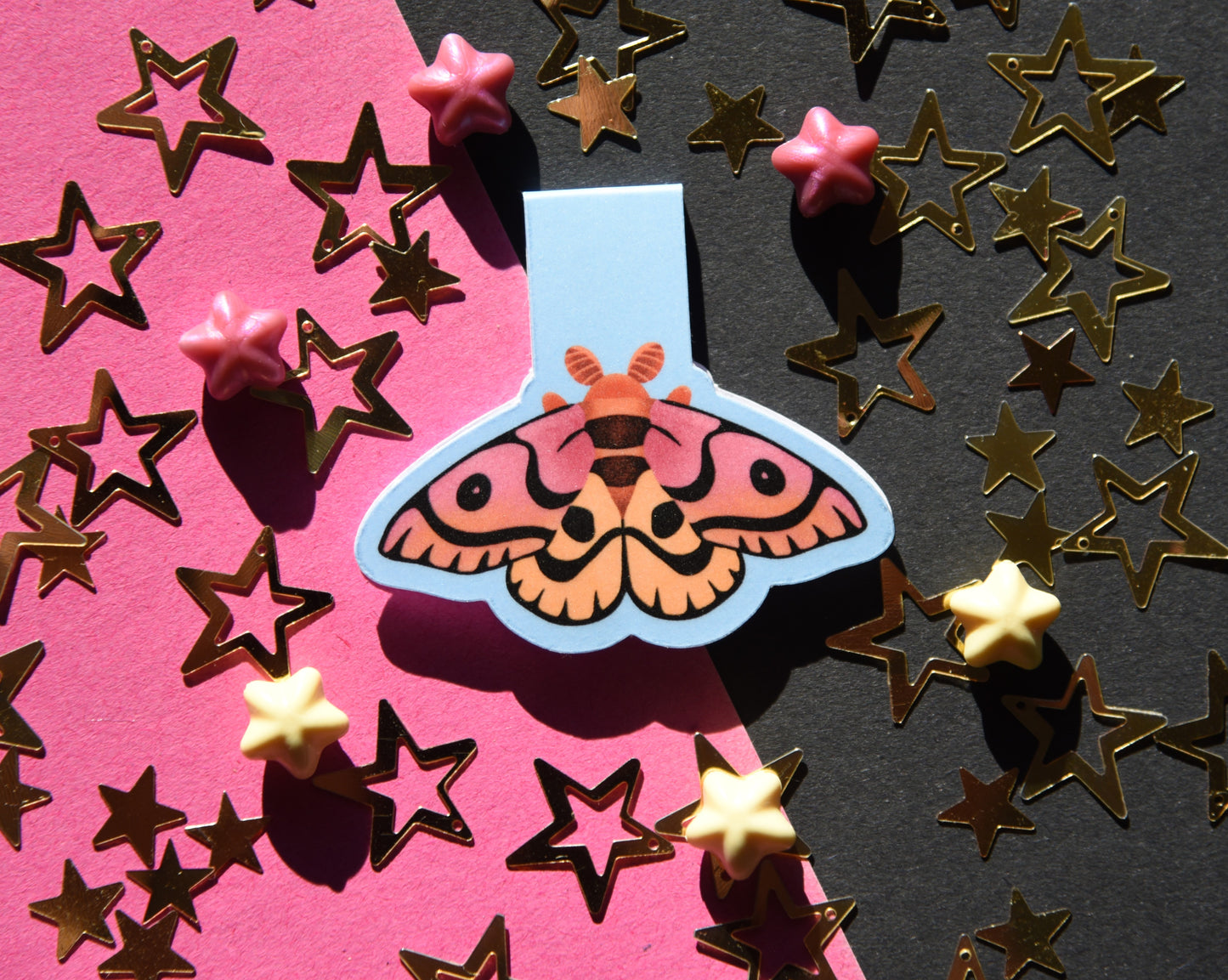 Magical Moths - Magnetic Foldable Bookmark
