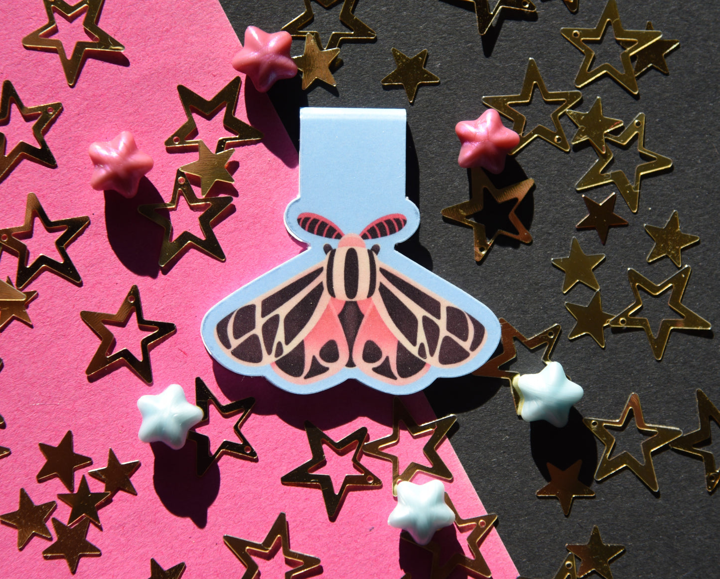 Magical Moths - Magnetic Foldable Bookmark