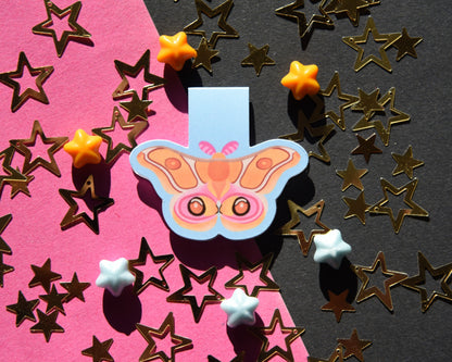 Magical Moths - Magnetic Foldable Bookmark