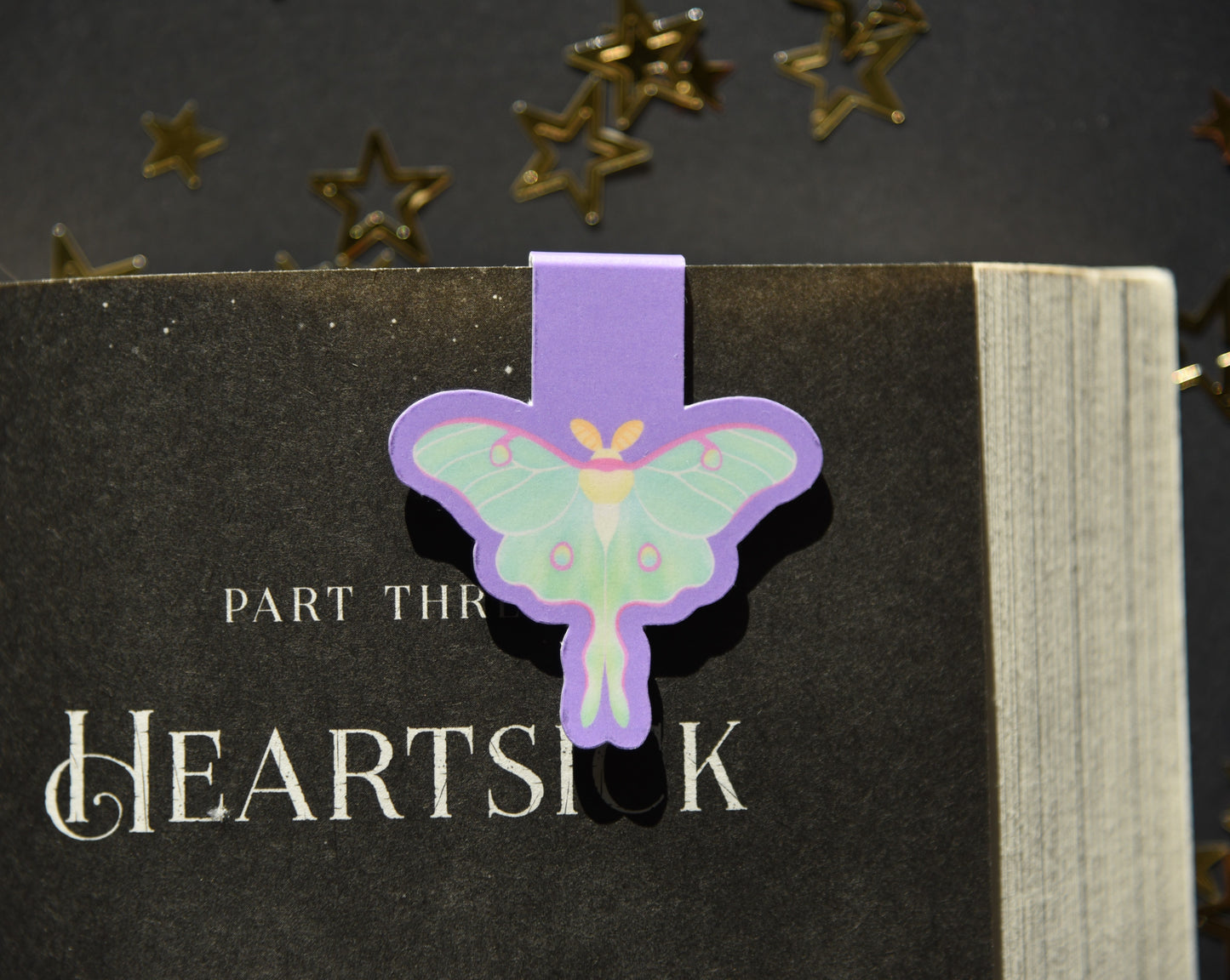 Magical Moths - Magnetic Foldable Bookmark
