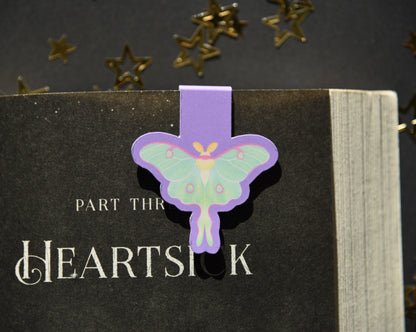 Magical Moths - Magnetic Foldable Bookmark
