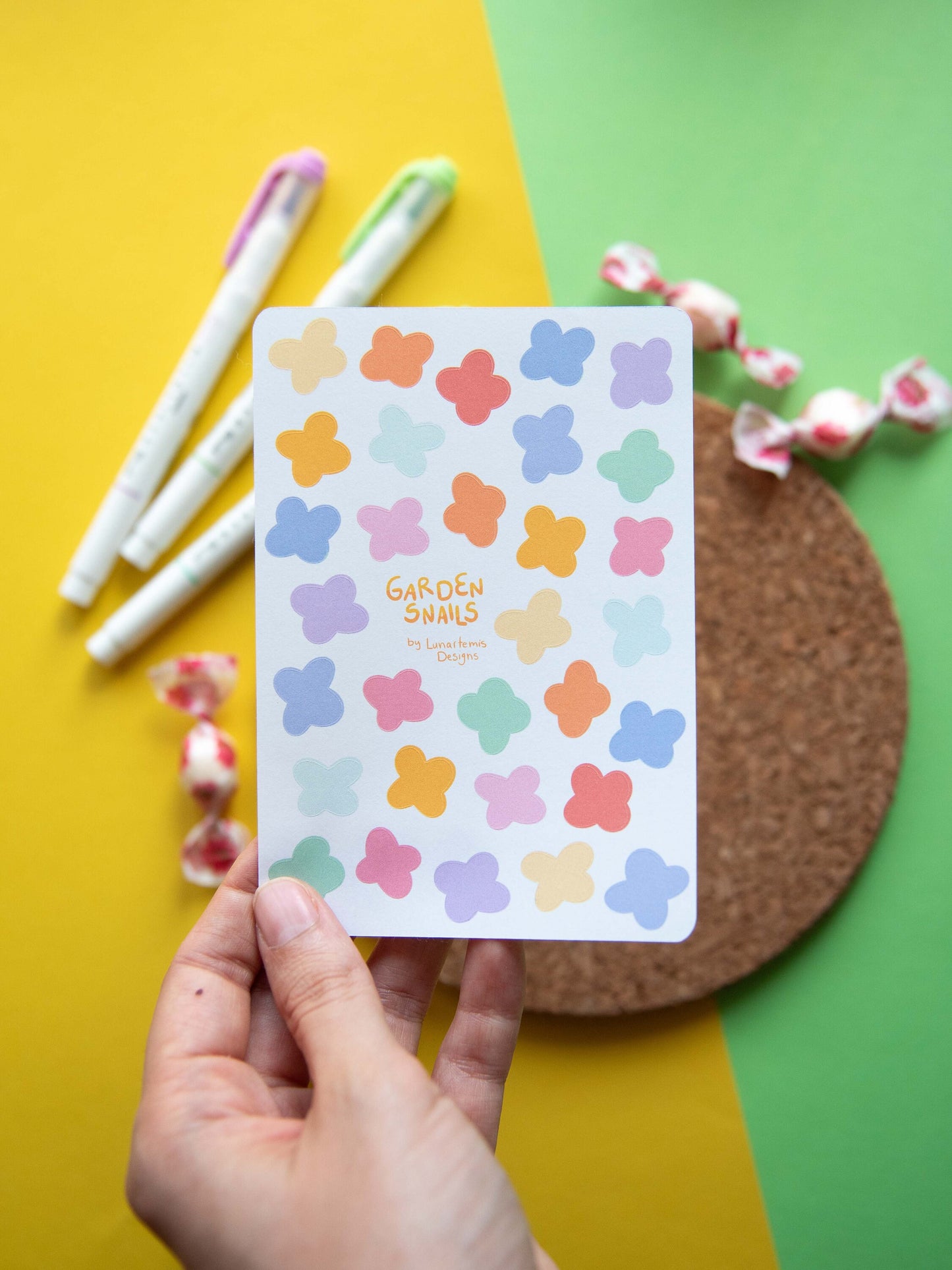 Garden Snails - Journal Stickers Set