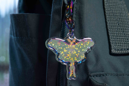 Moon Moth - Acrylic Keychain
