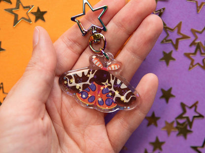 Garden Tiger Moth - Acrylic Keychain