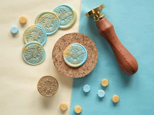 Golden Bee - Handmade Wax Seals