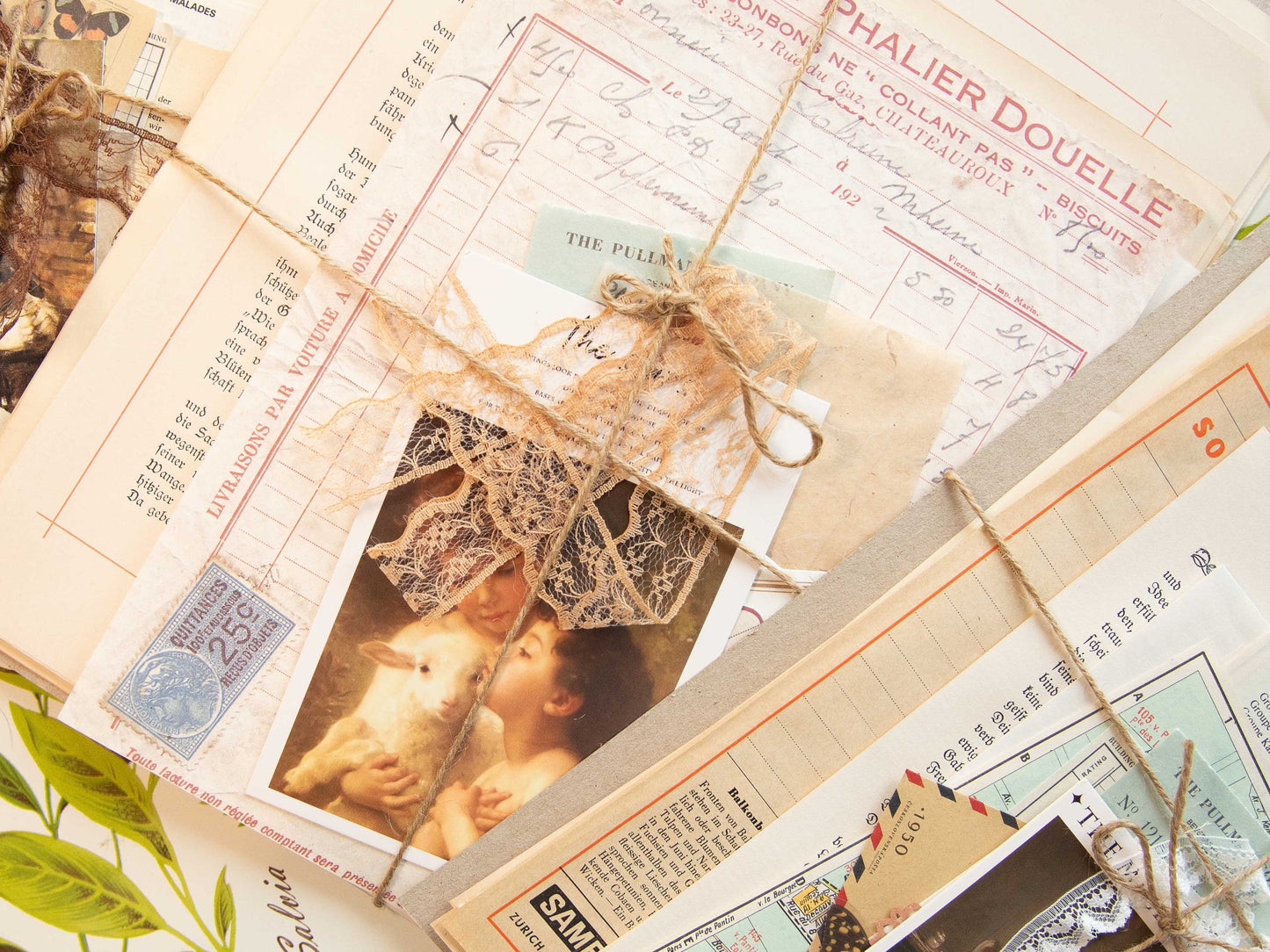 Vintage Junk Journal Pages