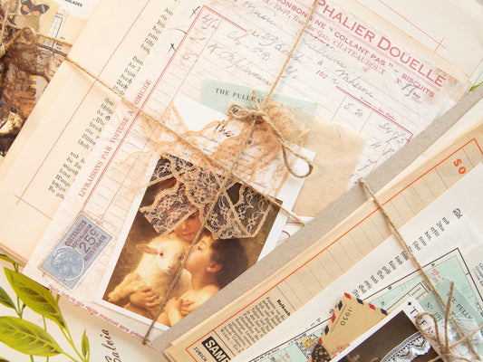 Vintage Junk Journal Pages