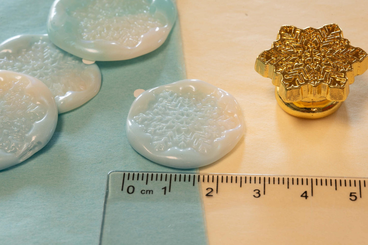 Snowflake - Handmade Wax Seals